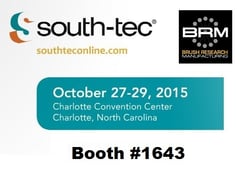 SOUTH-TEC 2015: Visit BRM in Booth #1643