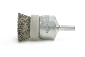 Banded End Brush with Solid Wire