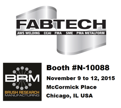 FABTECH 2015 | BRM | Booth N-10088