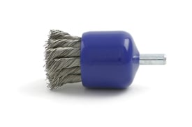 Knotted Wire End Brush with Banded End