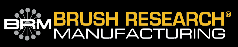 Brush research manufacturing logo
