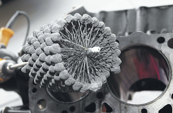 Silicon Carbide Abrasive Tool Flexlible Honing Cylinder Engine